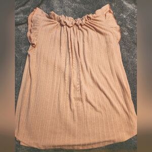 Sleeveless maternity top